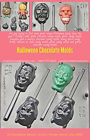 Buy The Best Design of Halloween Chocolate Molds From Candy Molds N More