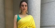 Hub Images: Aditi Rao Hydari in yellow saree