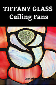 Ceiling Fans with Stained Glass Lights – Tiffany Style Ceiling Fans – DIY Home Decor and Gifts