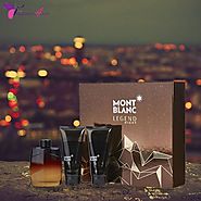 Montblanc Legend Night EDP 3 Pc Fragrances gift set for Men