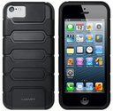 LUVVITT® ARMOR SHELL Double Layer Shock Absorbing Case for iPhone 5C (LIFETIME WARRANTY | Retail Packaging) - Black