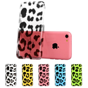 ESR Animal Kingdom Series Hard Clear Back Cover Snap on Case for iPhone 5C (Lepoard)