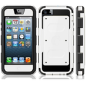 i-Blason Armorbox for Apple iPhone 5C Dual Layer Hybrid Full-body Protective Case with Front Cover and Built-in Scree...