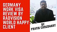 Germany Job Seeker Visa/Work Permit Reviews by Pratik Choudhary - Radvision World Consultancy
