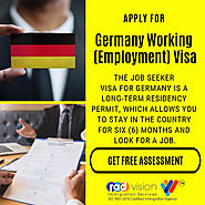 Apply for a Germany working (Employment) visa with nearly 100% success rate.