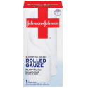 Red Cross Johnson & Johnson First Aid Covers Rolled Gauze 4" X 2.5 Yds. 1 Roll: Medicine Cabinet : Walmart.com