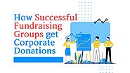 How successful fundraising groups get corporate donations
