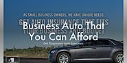 Business Auto That You Can Afford