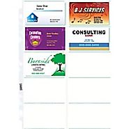 Staples Untabbed Business Card Pages, 10 pack, 10\/Pack (15934) | Staples®