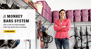 Garage Storage Systems & Solutions | Monkey Bar Storage