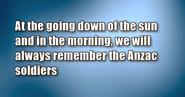 Quotes for Anzac day