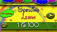 Free Kids Educational Games - 1 to 100 Spelling Learning by Kids Learn With Fun