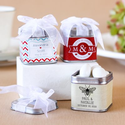 Personalized Square Favor Tins