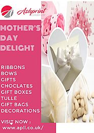 Buy Mother's Day Gifts & Decorations @ Ashprint London