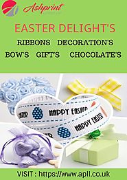 Buy EASTER Gifts & Decorations @ Ashprint London