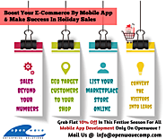 Improve Your E-Commerce Sales By Mobile App Development !
