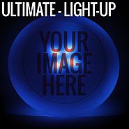 Custom Light-Up 175 gram Ultimate Frisbee Disc
