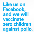 UNICEF says Facebook 'likes' won't save children's lives