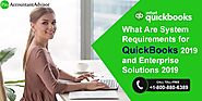 What Are System Requirements for QuickBooks 2019 and Enterprise Solutions 2019