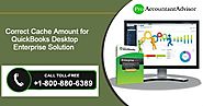 How to Correct the Cache Amount for QuickBooks Desktop Enterprise?