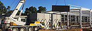 Precast Concrete Panels at Austral Rigging Pty Ltd