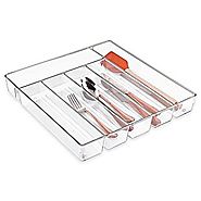 InterDesign Linus 6-Compartment Cutlery Tray
