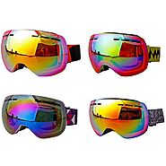 Double Layer Lens Ski Goggles with Anti Slip Strap – xqglasses
