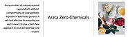 ARATA Zero Chemicals Products | Natural Organic Products in India | Vanity Wagon