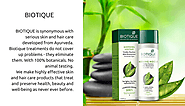 Biotique | Natural Organic Products in India | Vanity Wagon