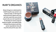 Ruby's Organics Products | Buy 4 lipsticks for the Price of 3 | Vanity Wagon