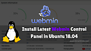 How to Install Latest Webmin Control Panel in Ubuntu 18.04