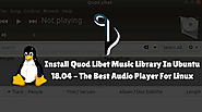 How To Install Quod Libet Music Library In Ubuntu 18.04 – The Best Audio Player For Linux