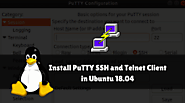 How to install PuTTY SSH and Telnet Client in Ubuntu 18.04