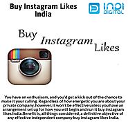 Buy Real instagram likes india