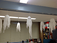 Halloween haunted classroom
