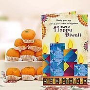 Send Mouthwatering Laddoo Wishes Online Same Day Delivery - OyeGifts.com