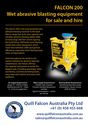 Falcon 200 | Wet Abrasive Blasting Equipment | Quill Falcon Australia