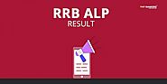 RRB ALP ALP Stage 1 Result