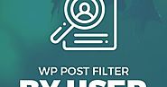 WP Post Filter By User Plugin for WordPress