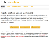 Website at OffeneDaten.de