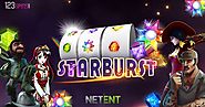 Online Free Spins on Starburst, the NetEnt Slot Game at 123 Spins
