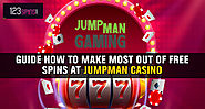 Guide how to make most out of free spins at Jumpman casino