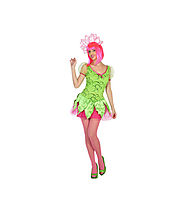 Costume woman Flower green