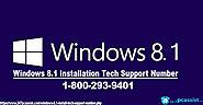 Windows 8.1 Installation Support Number |24x7 PC Assist Support Number