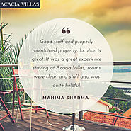 Book Premium Villas on Rent North Goa - The Acacia Villas