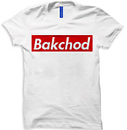 Buy Bakchod Men Round Neck T-shirt online in India- Uptown18