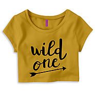 Buy Wild one Women Crop Top online in India- Uptown18