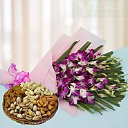 Orchids and Dry Fruits