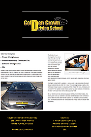 Golden Crown Driving School