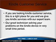 Contact Amazon Kindle Support